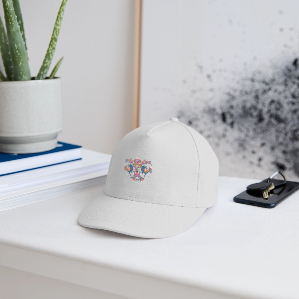 Biologische baseballpet - wit