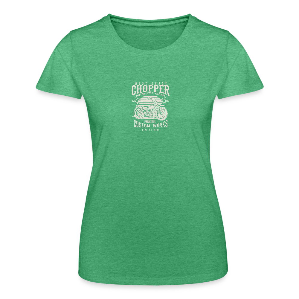 Vrouwen T-shirt van Fruit of the Loom - heather groen