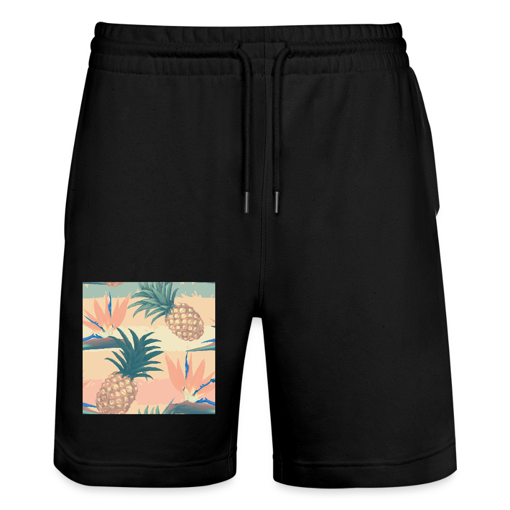 Stanley/Stella uniseks bio-joggingshorts Mover - zwart