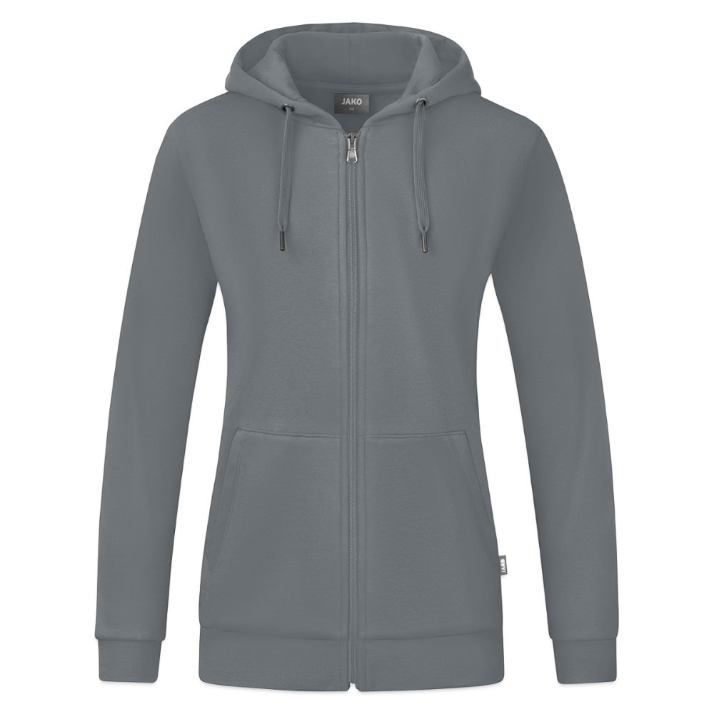 JAKO Vrouwen ziphoodie Organic - grijs