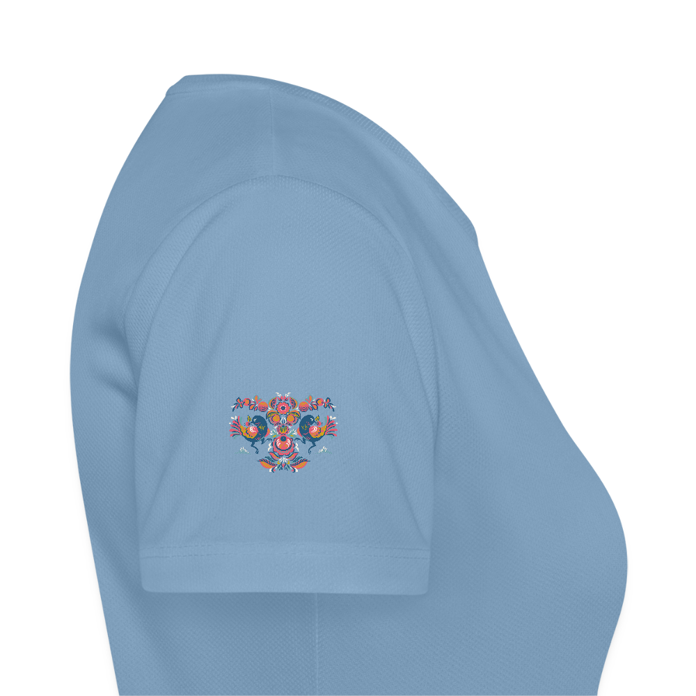 Vrouwen T-shirt ademend actief - hemelsblauw