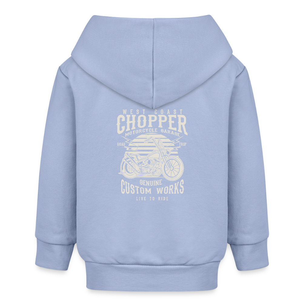Stanley/Stella Bio zip-hoodie BABY CONNECTOR - sky