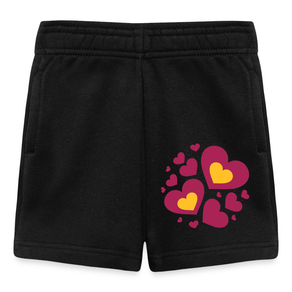 Baby shorts - zwart