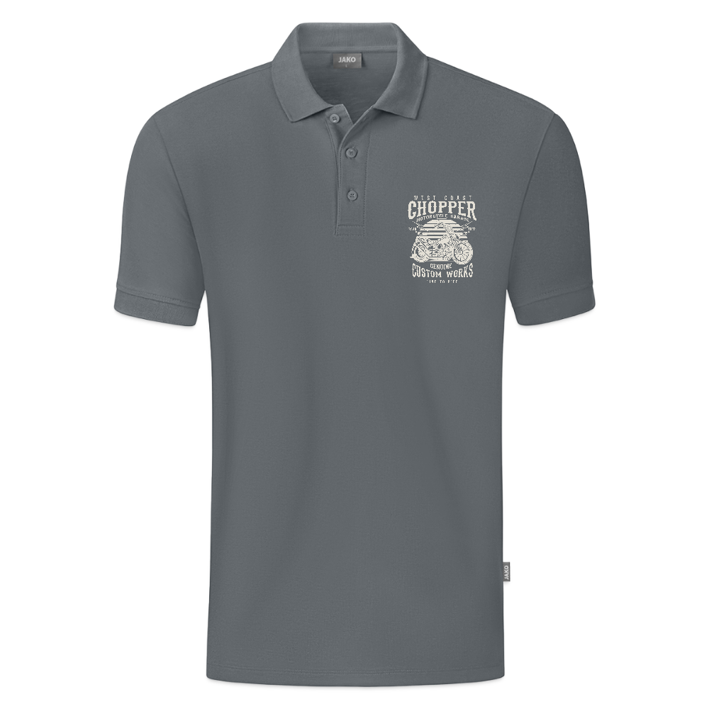 JAKO Kinderpolo Organic - grijs