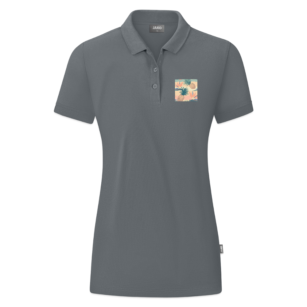 JAKO Vrouwen polo Organic - grijs
