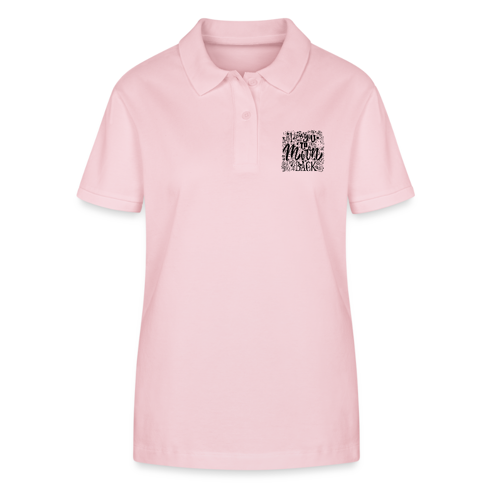 Stanley/Stella Vrouwen bio poloshirt ELLISER - lichtroze