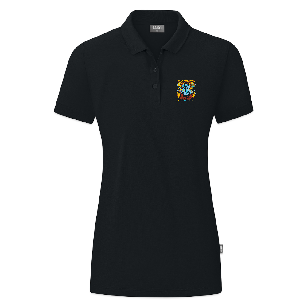 JAKO Vrouwen polo Organic - zwart