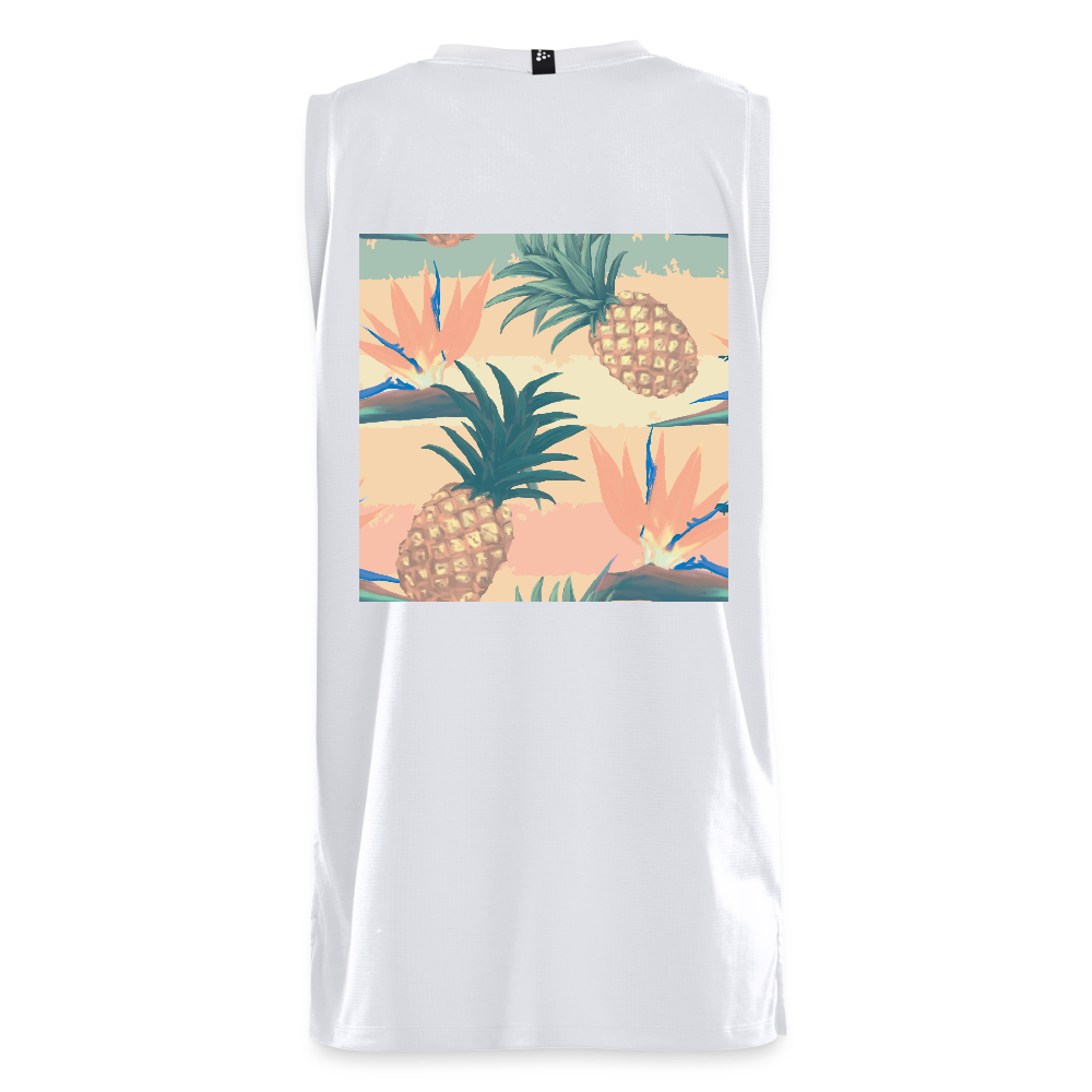 CRAFT Progress teenager basketbalshirt - wit