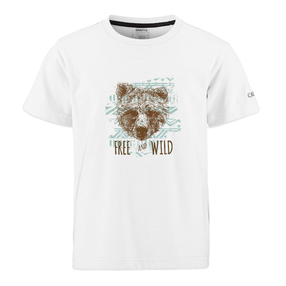CRAFT Community 2.0 kinder-T-shirt - wit