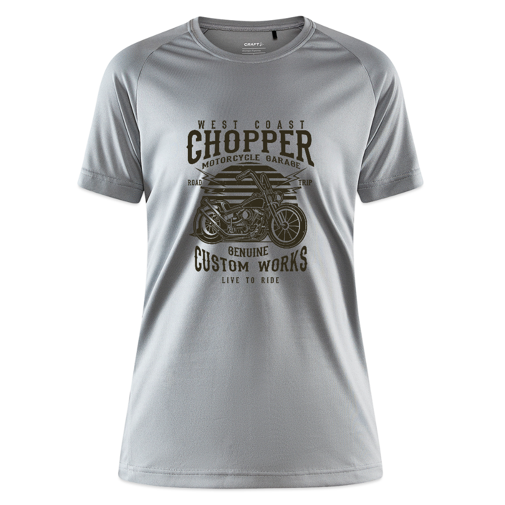 CRAFT Core Unify vrouwen training-T-shirt - vintage grijs