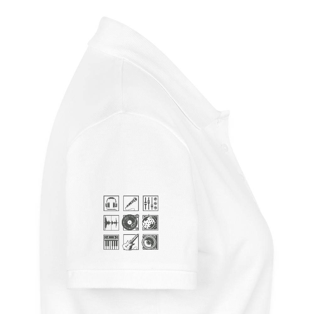 Vrouwen Premium Bio Poloshirt - wit