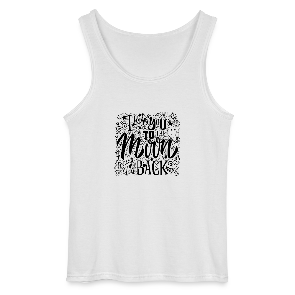 Gildan mannen tanktop - wit