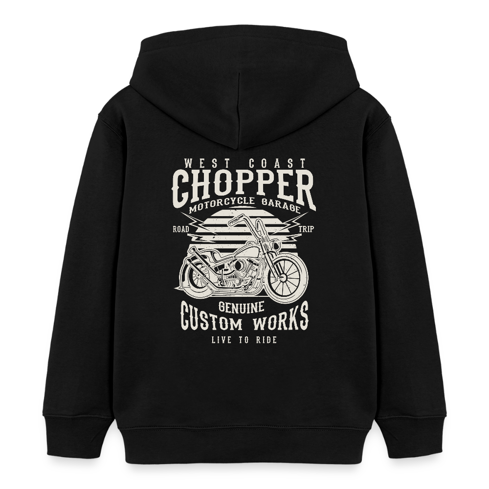 Stanley/Stella Kinder-bio-hoodie Mini Cruiser - zwart
