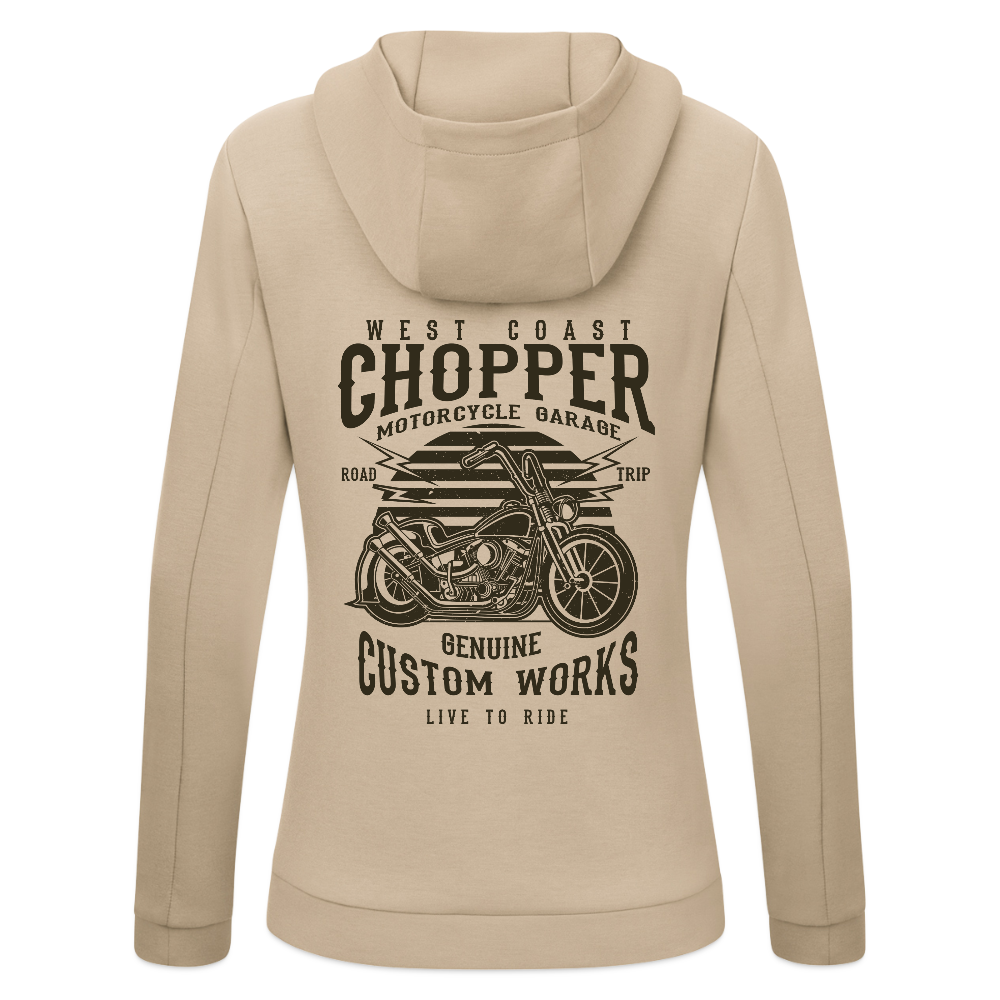 JAKO Vrouwen ziphoodie Pro Casual - beige