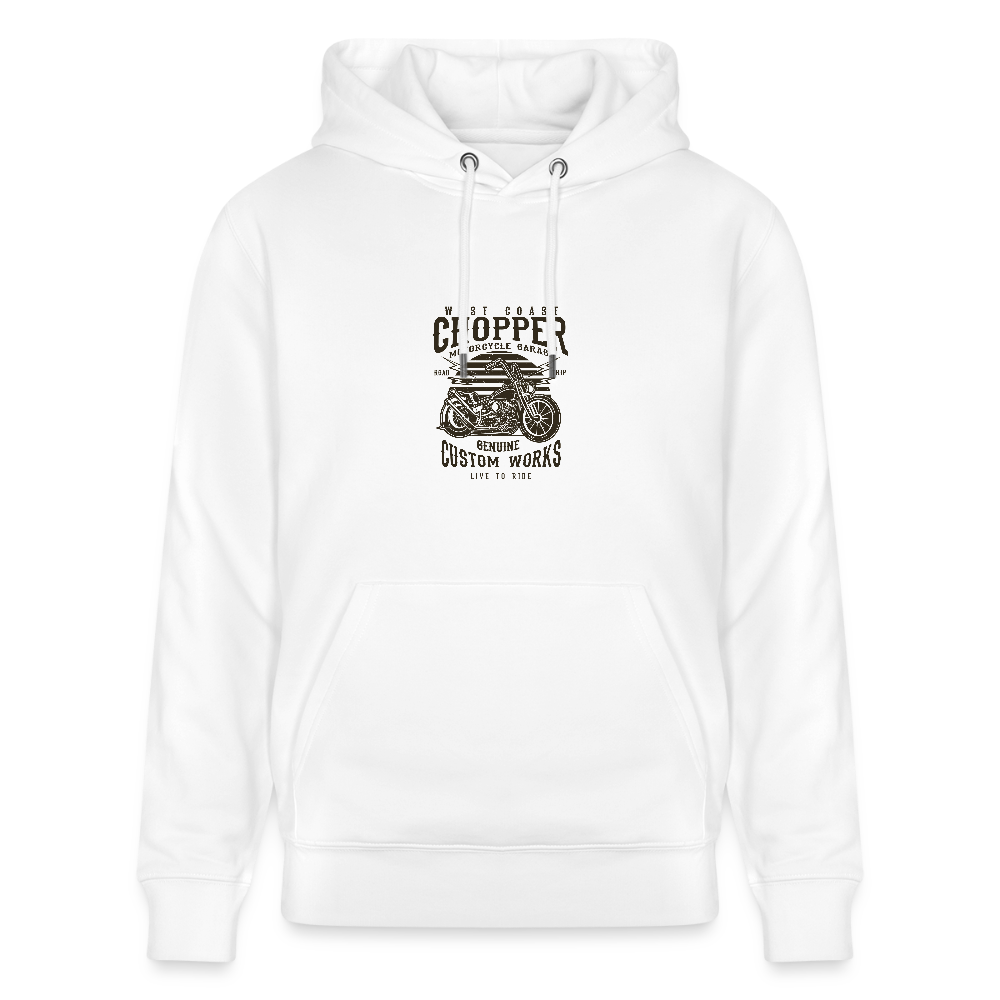 Stanley/Stella Uniseks bio-hoodie CRUISER - wit