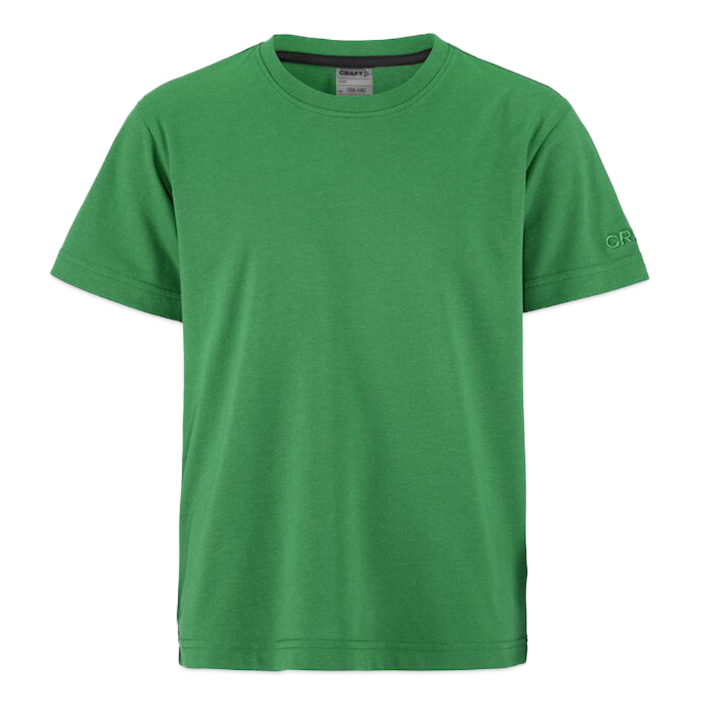 CRAFT Community 2.0 tieners T-shirt - smaragdgroen