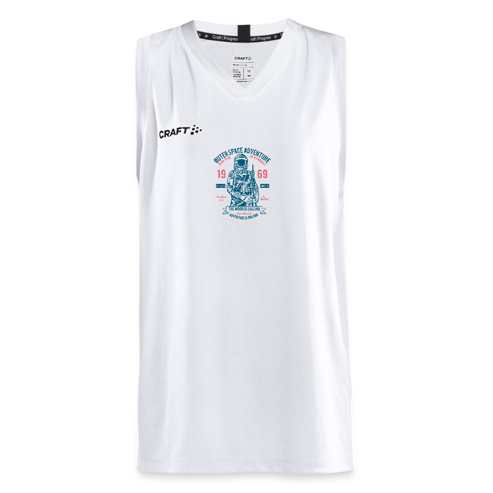 CRAFT Progress teenager basketbalshirt - wit