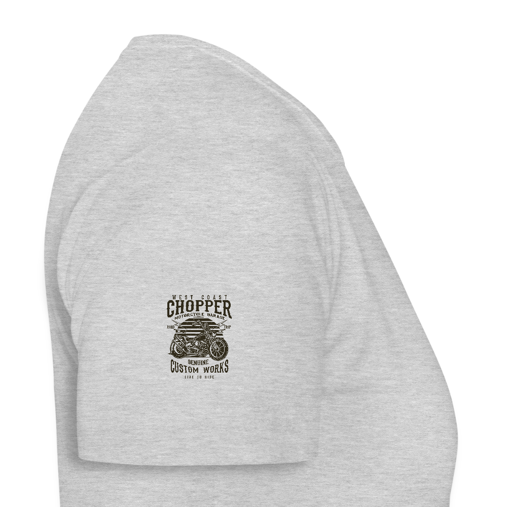 Vrouwen T-shirt - grijs gemêleerd