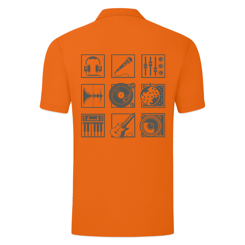 JAKO Mannen Polo Organic - neonoranje