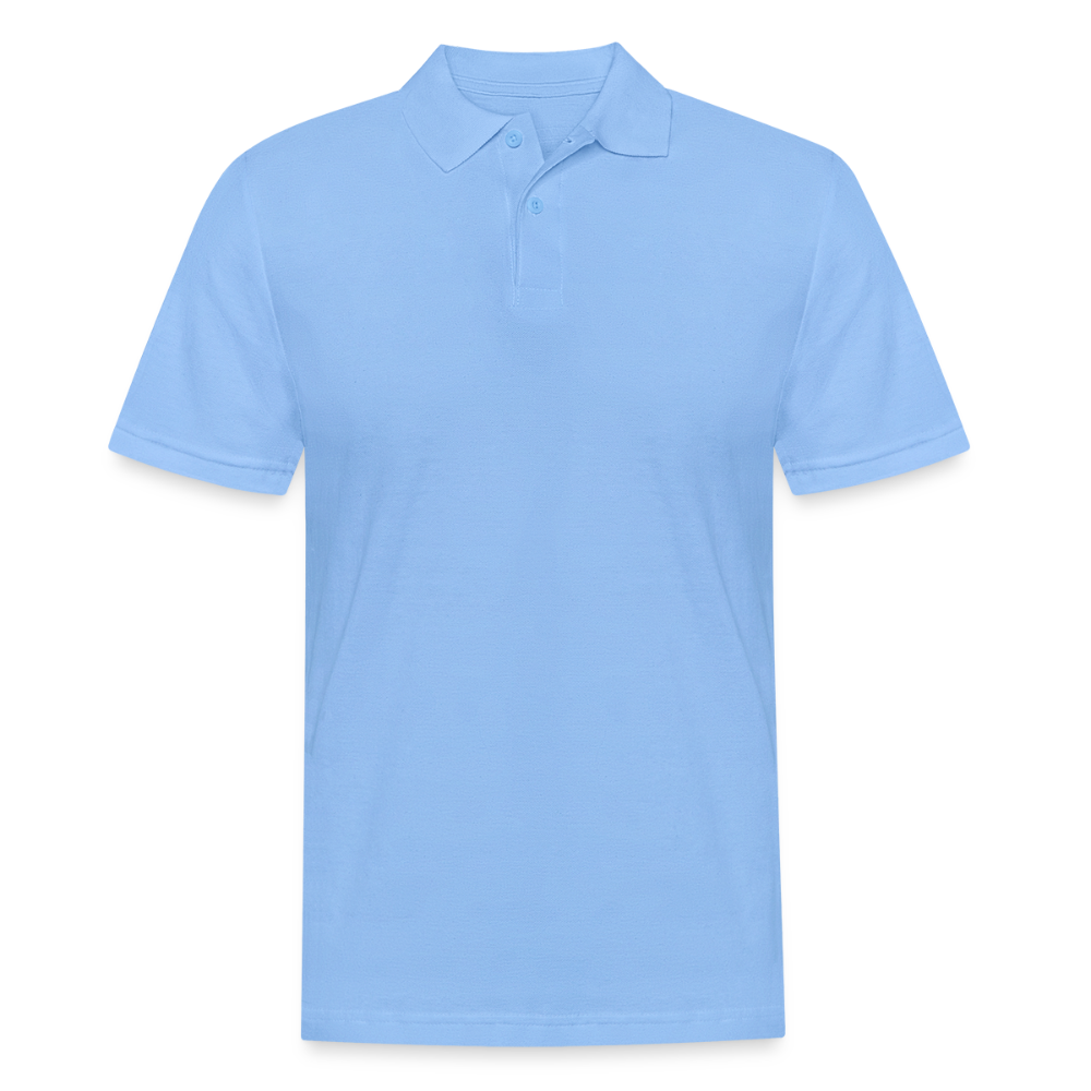 Mannen poloshirt - hemelsblauw