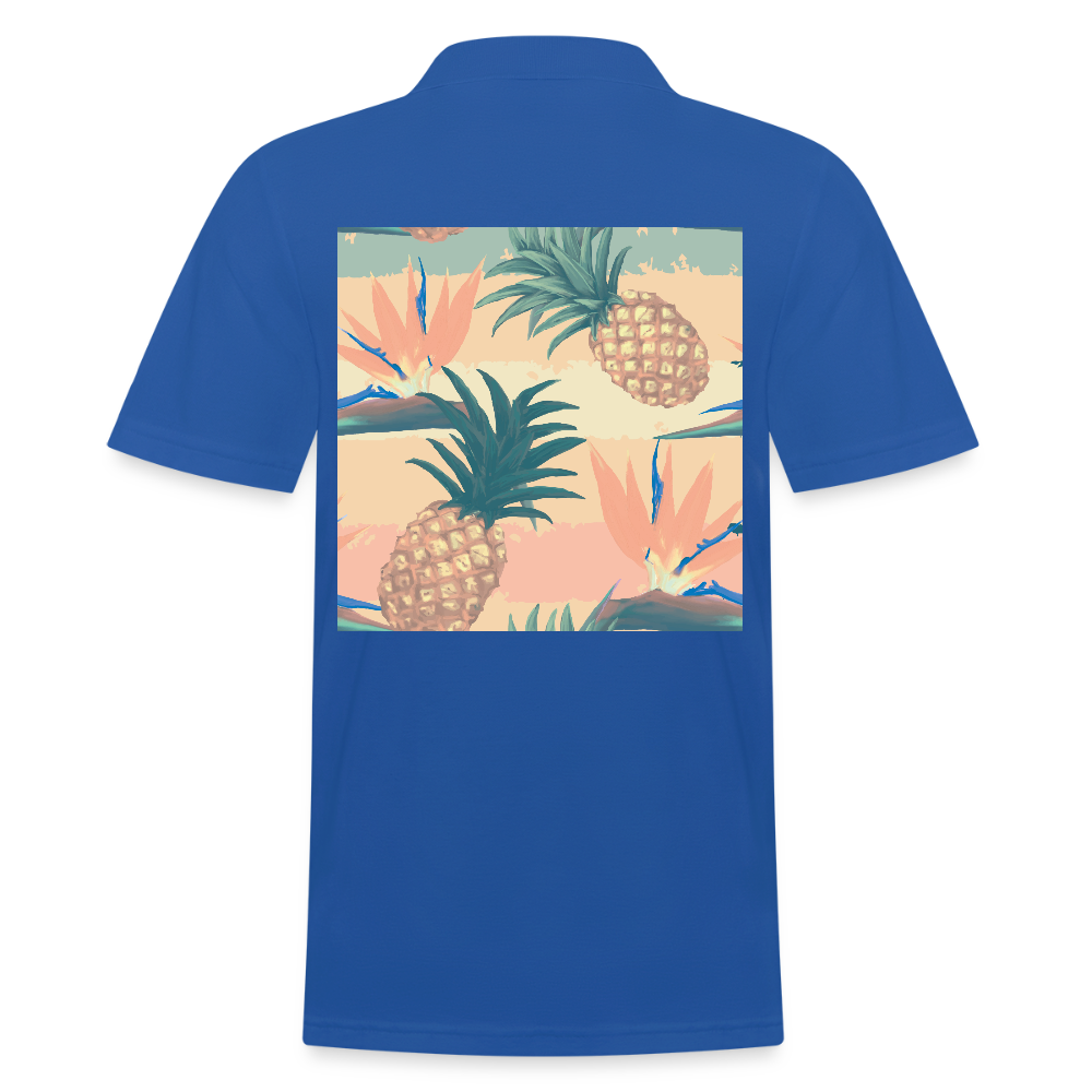 Mannen poloshirt - koningsblauw
