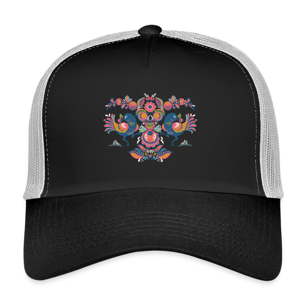 Trucker Cap - zwart/steengrijs