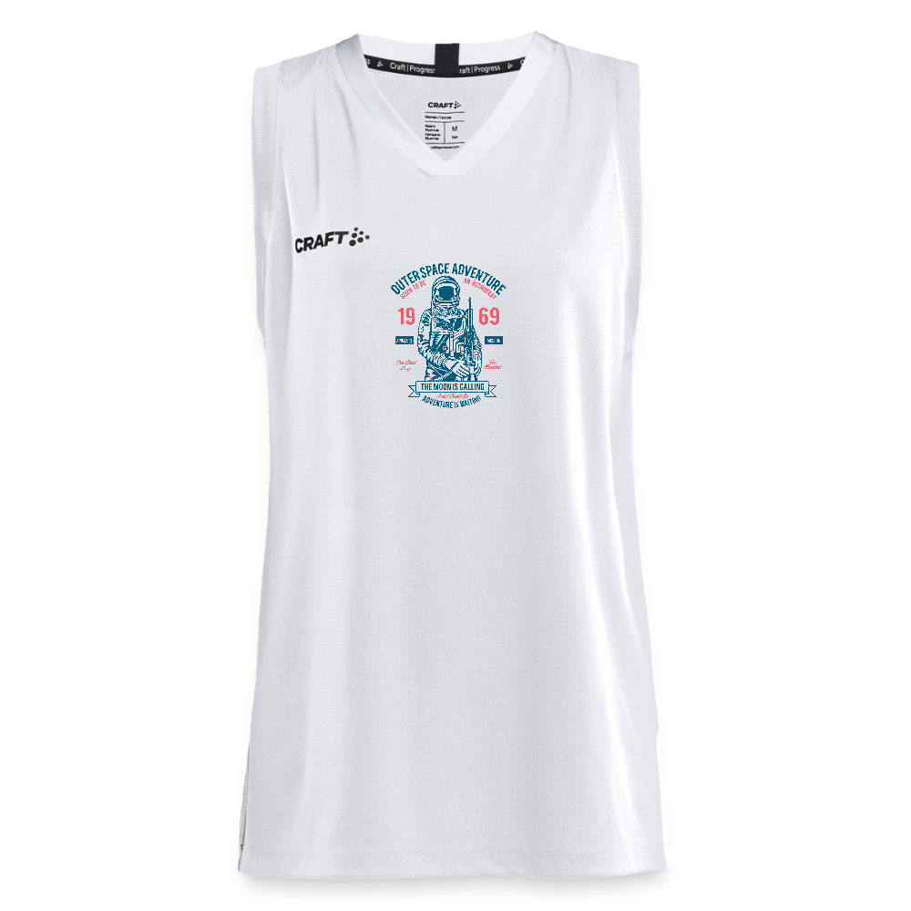 CRAFT Progress vrouwen basketbalshirt - wit