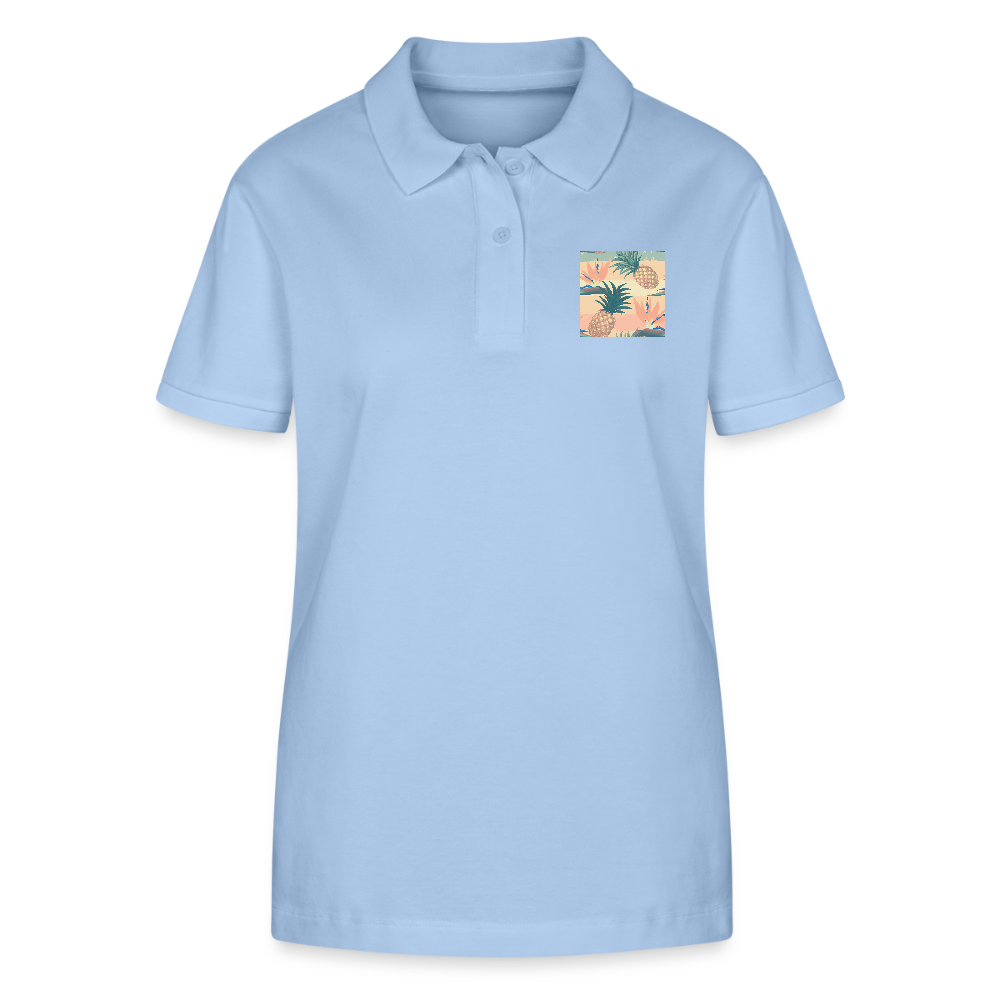Stanley/Stella Vrouwen bio poloshirt ELLISER - sky blue