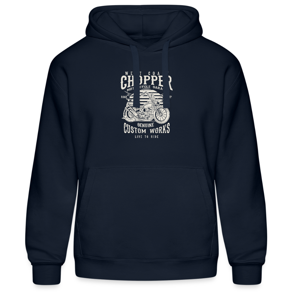 Mannenhoodie van Russell - navy