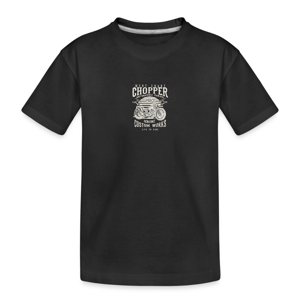 Kinderen premium biologisch T-shirt - zwart