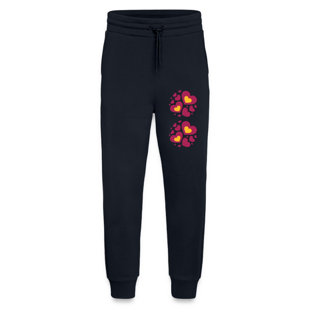 Organic relaxed joggingbroek made in EU - DARK NAVY