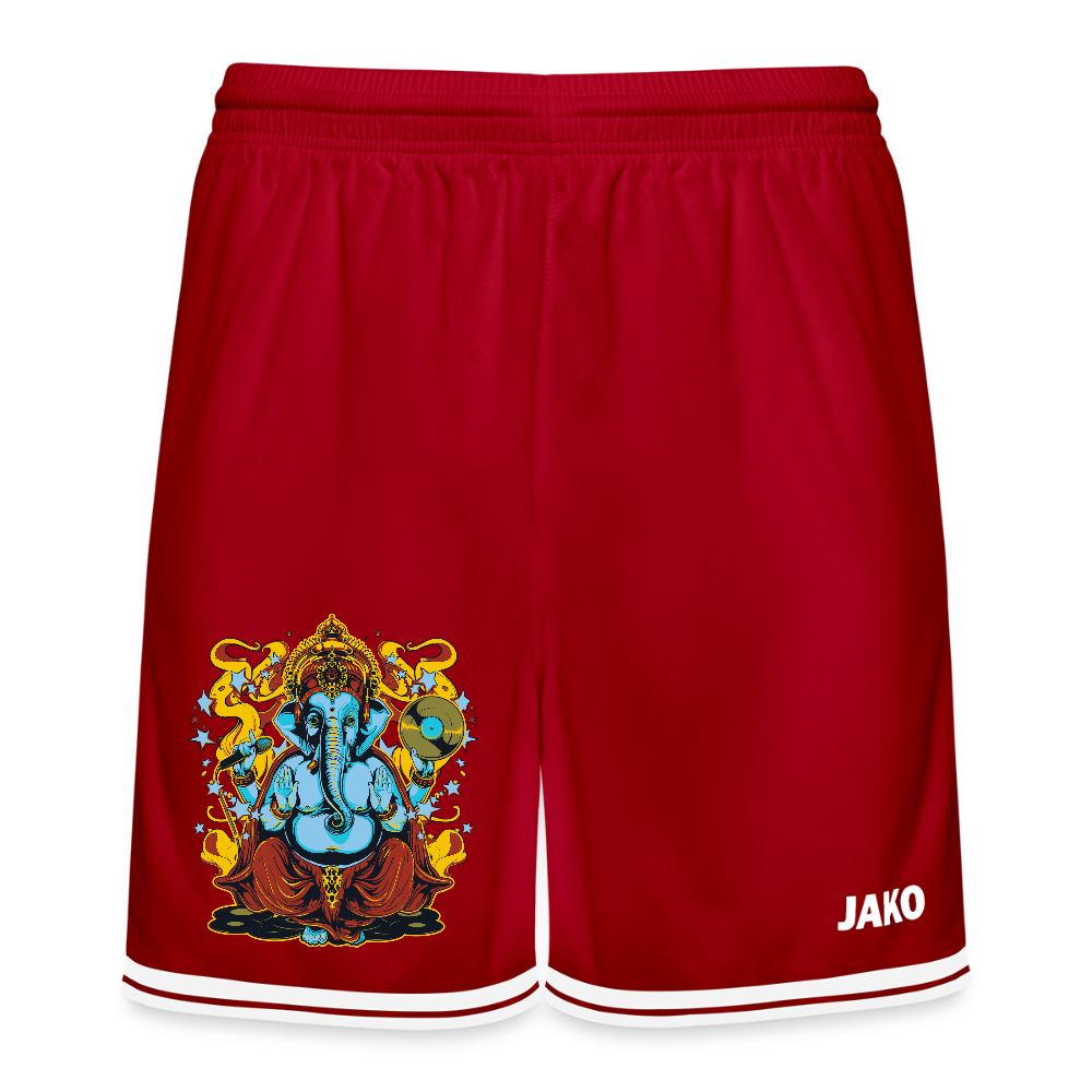 JAKO basketbalshort Center 2.0 - rood/wit