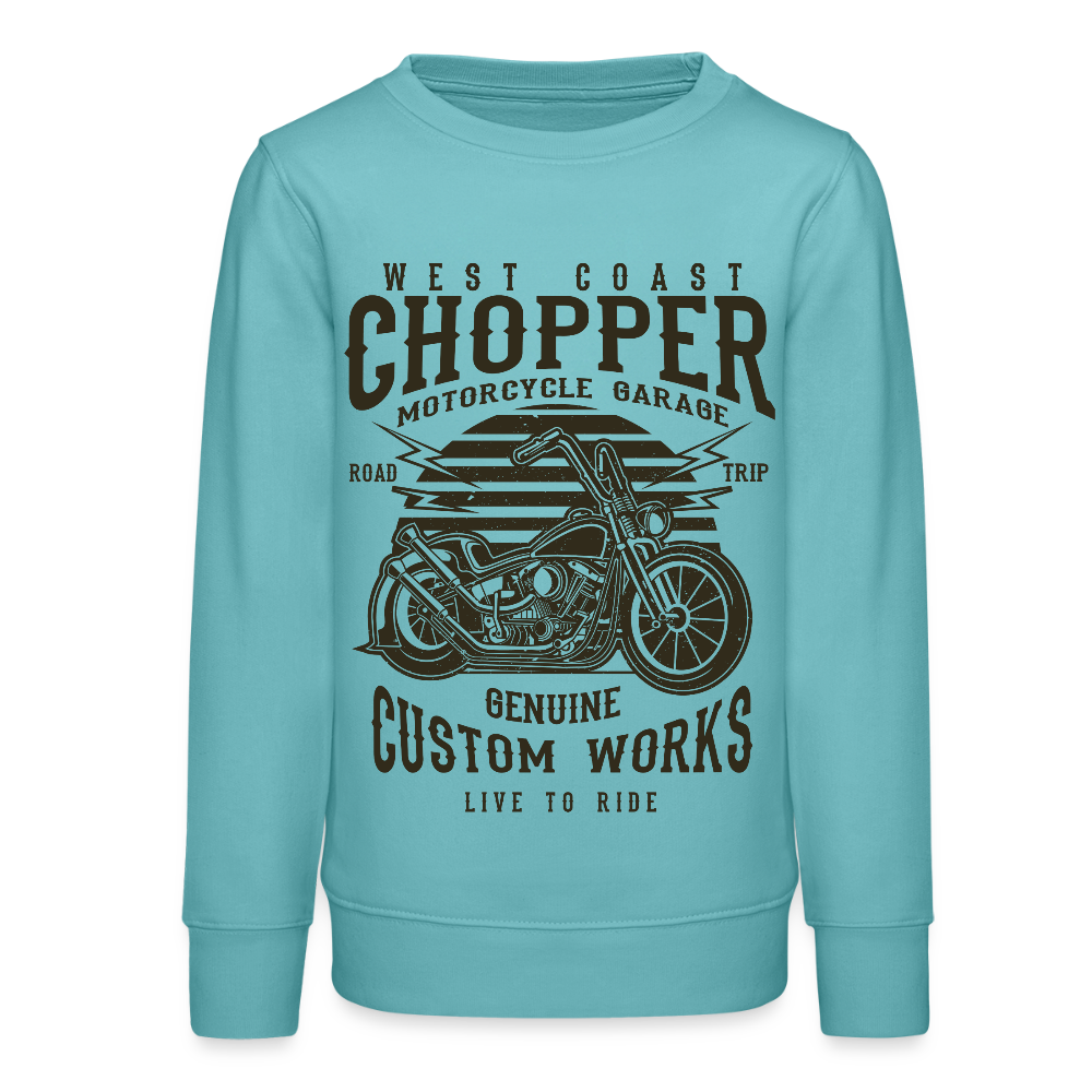 Stanley/Stella Mini Changer bio tiener sweatshirt - pastel-turquoise