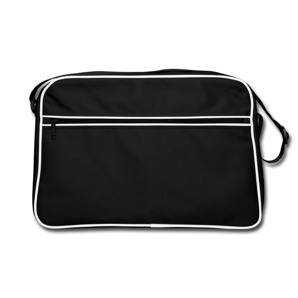 Retro-tas - zwart/wit