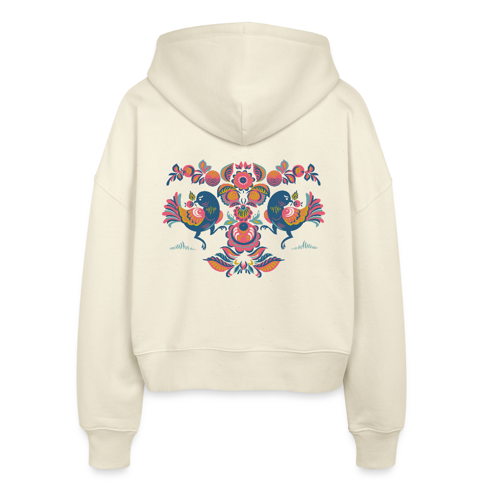 Stanley/Stella Vrouwen bio-ziphoodie Ida - witgrijs