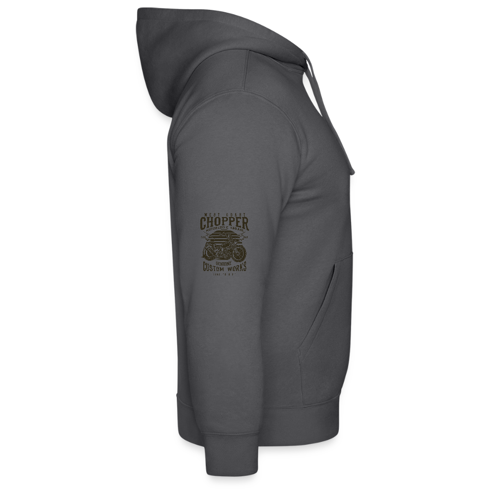 Mannenhoodie van Russell - grijs