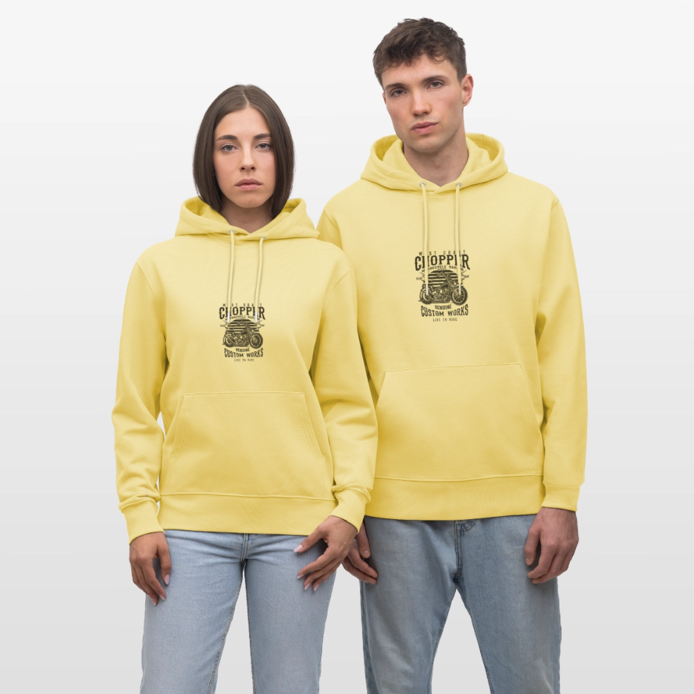Stanley/Stella Uniseks bio-hoodie CRUISER - viva geel