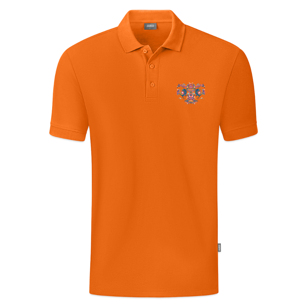 JAKO Kinderpolo Organic - neonoranje
