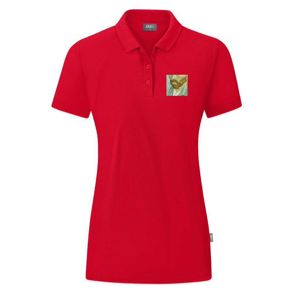JAKO Vrouwen polo Organic - rood