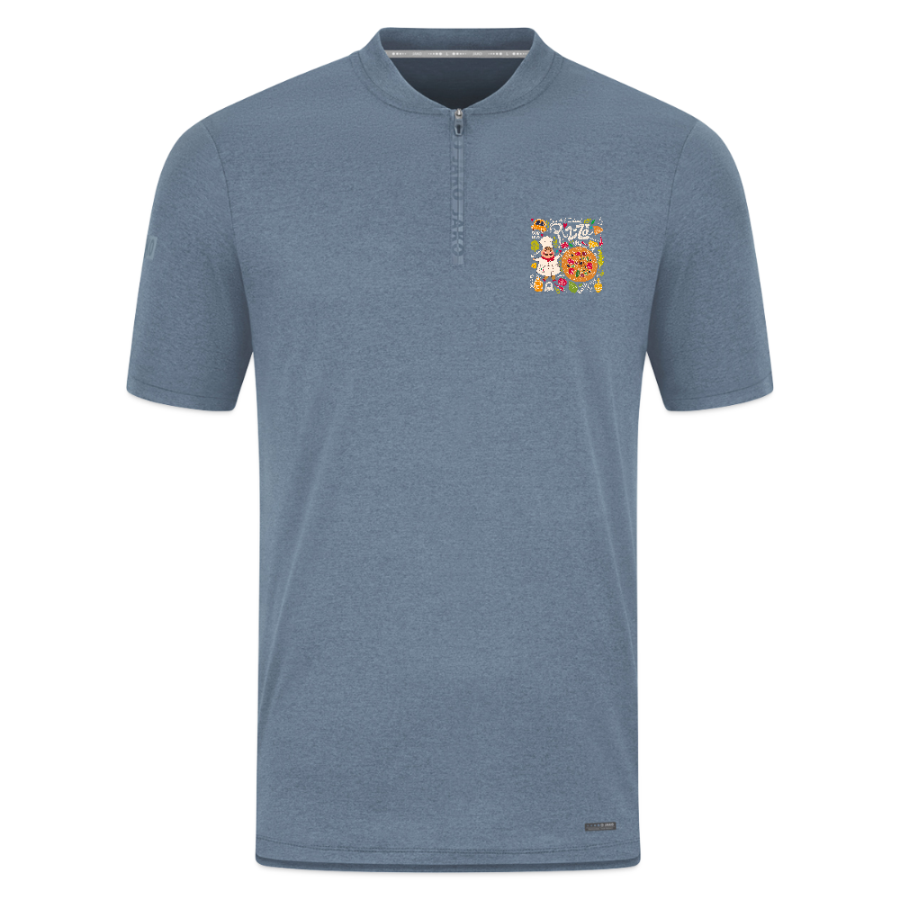 JAKO Poloshirt Pro Casual - blauwgrijs