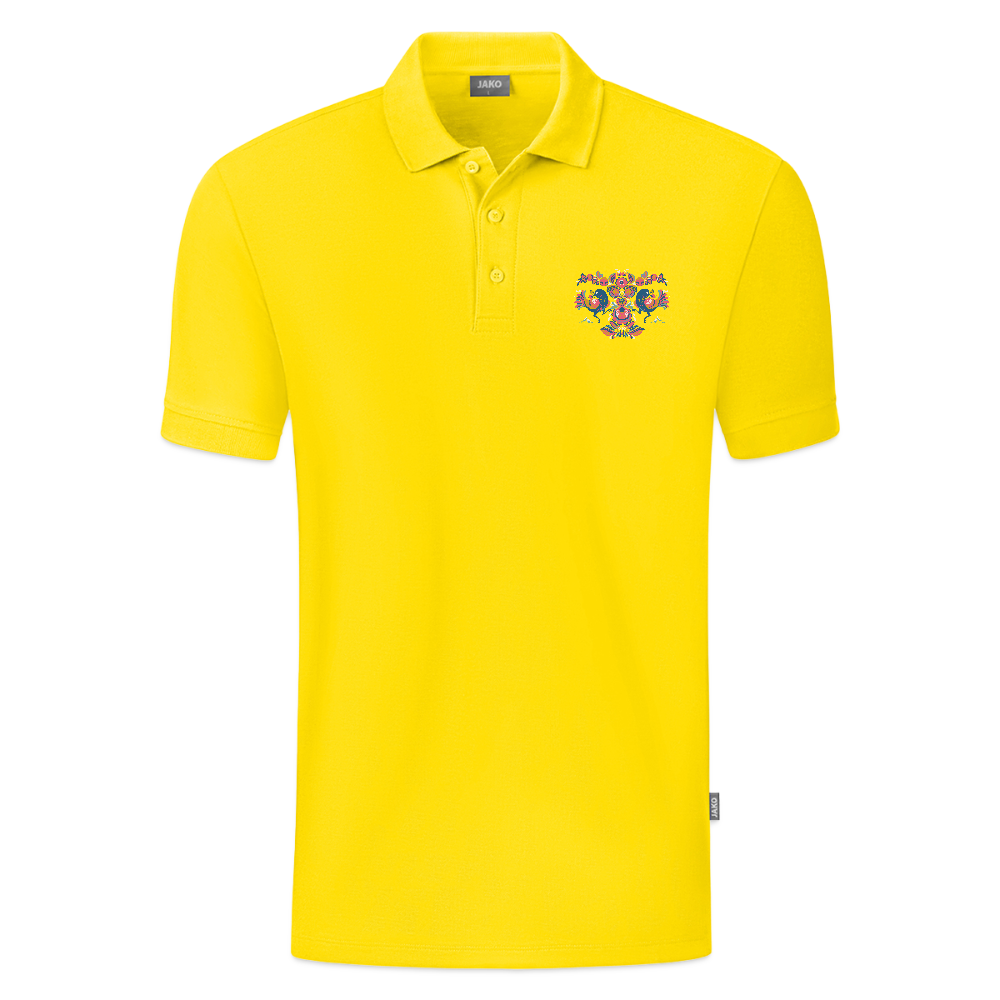 JAKO Kinderpolo Organic - geel