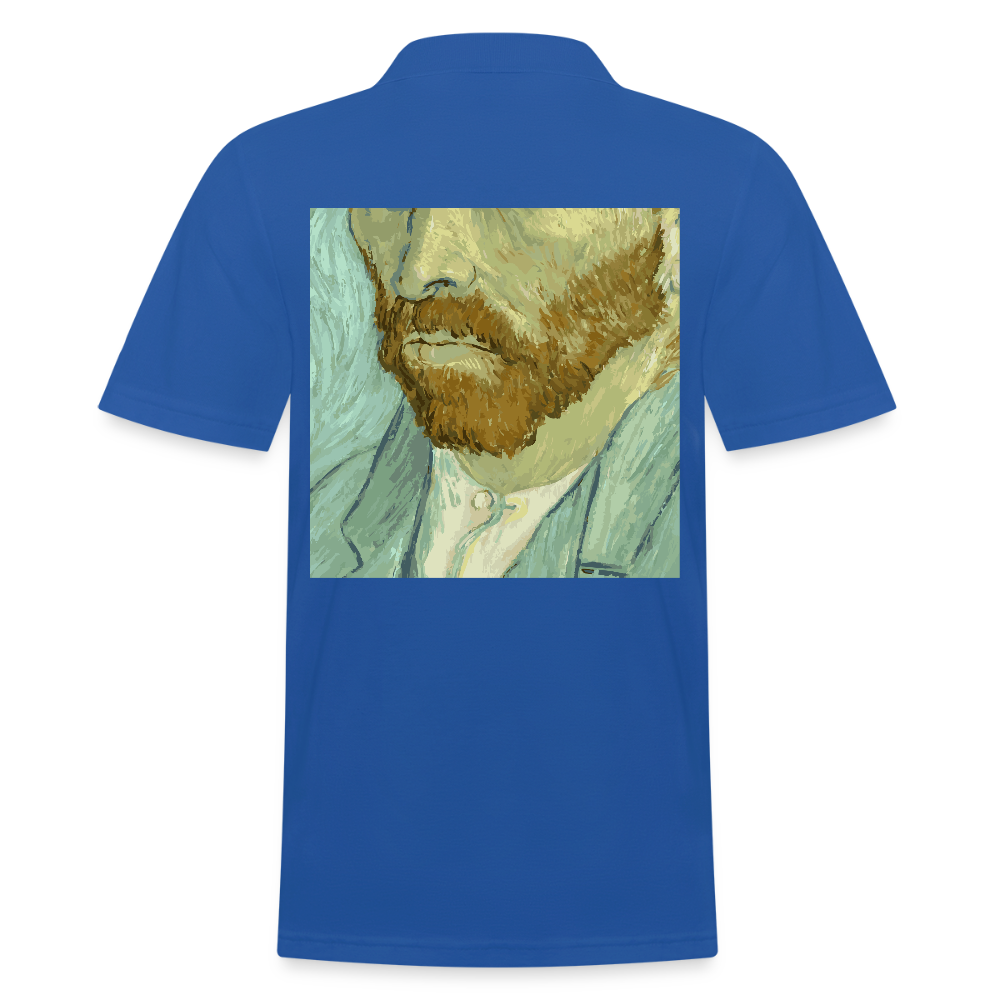 Mannen poloshirt - koningsblauw