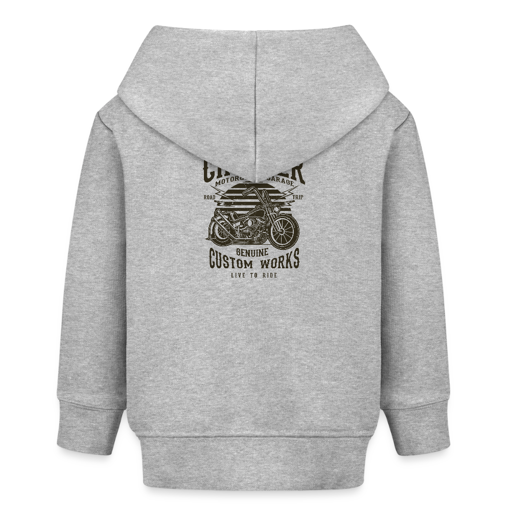 Stanley/Stella Bio hoodie BABY CRUISER - grijs gemêleerd