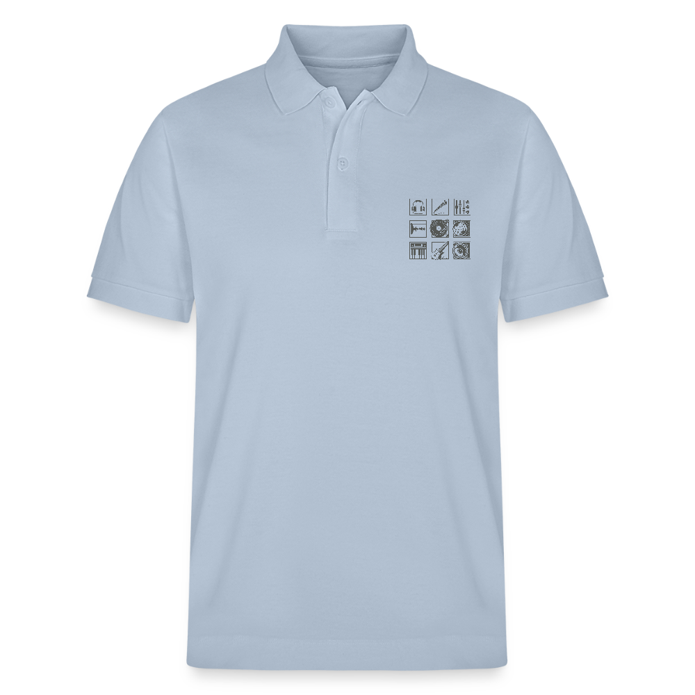 Stanley/Stella uniseks bio poloshirt PREPSTER - sky blue