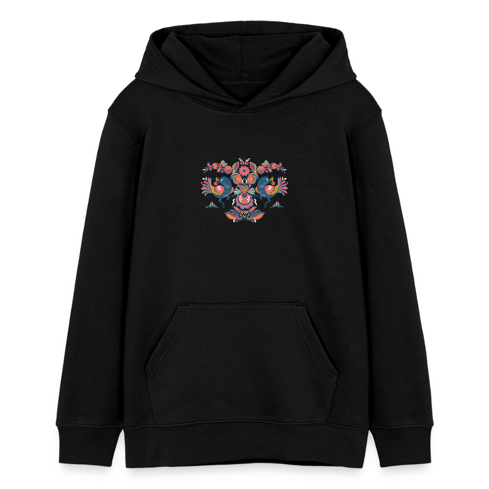 Stanley/Stella Tiener bio-hoodie Mini Cruiser - zwart