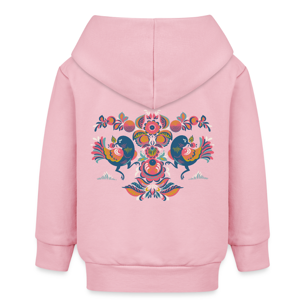 Stanley/Stella Bio zip-hoodie BABY CONNECTOR - lichtroze