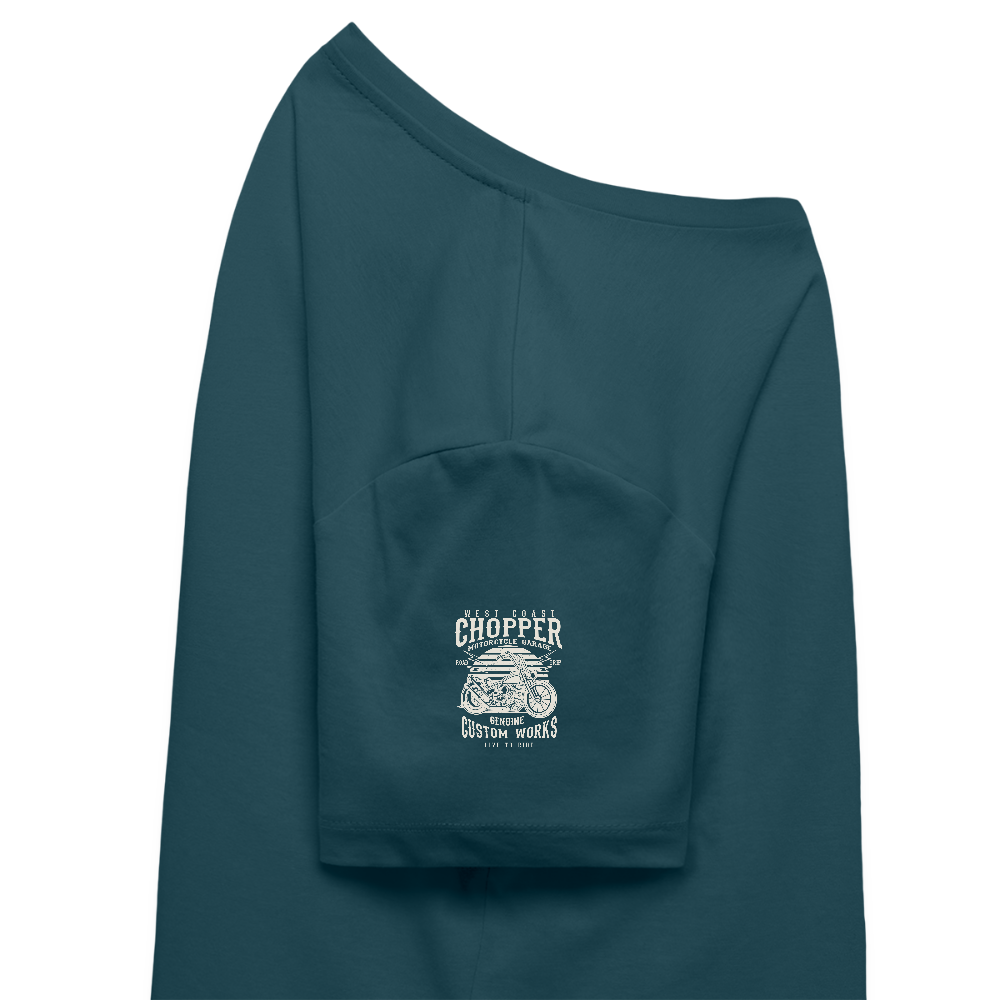Stanley/Stella Relaxed vrouwen bio-T-shirt met ronde hals SERENA - donker petrol