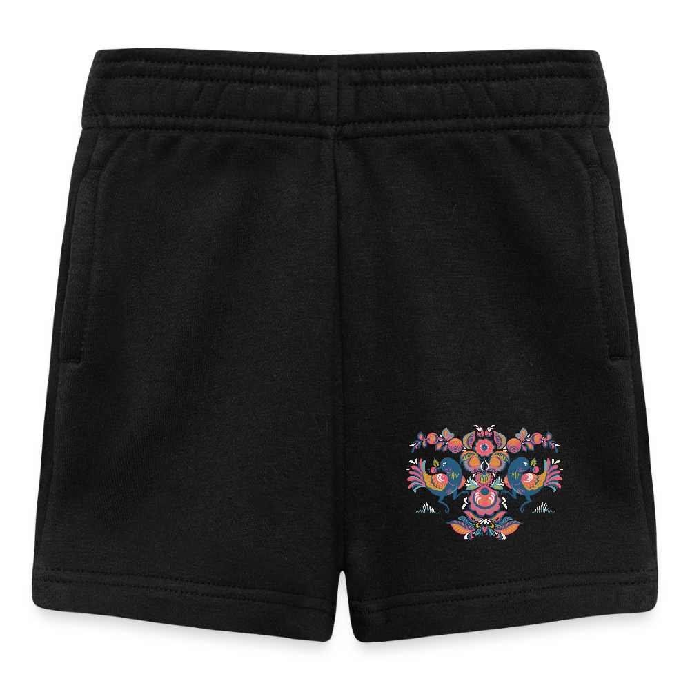 Baby shorts - zwart