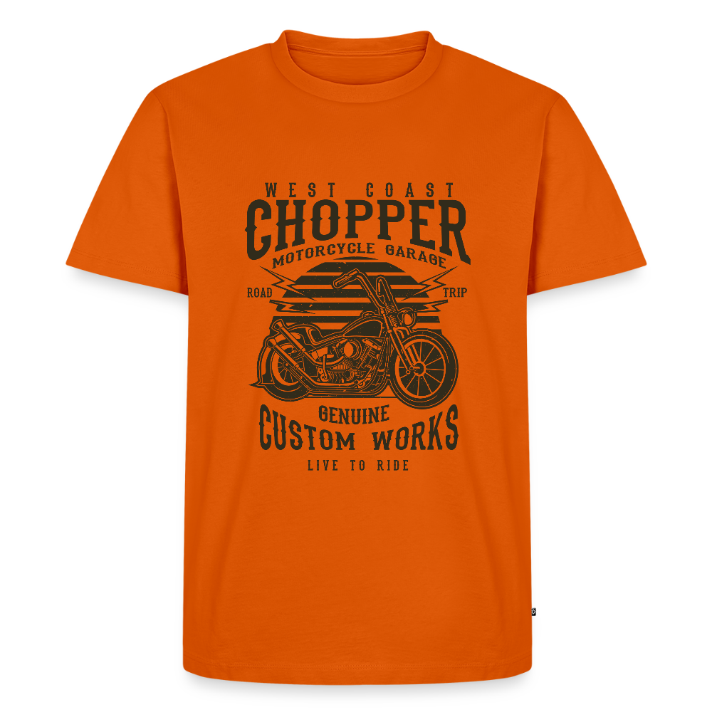 Mannen Premium T-shirt - oranje