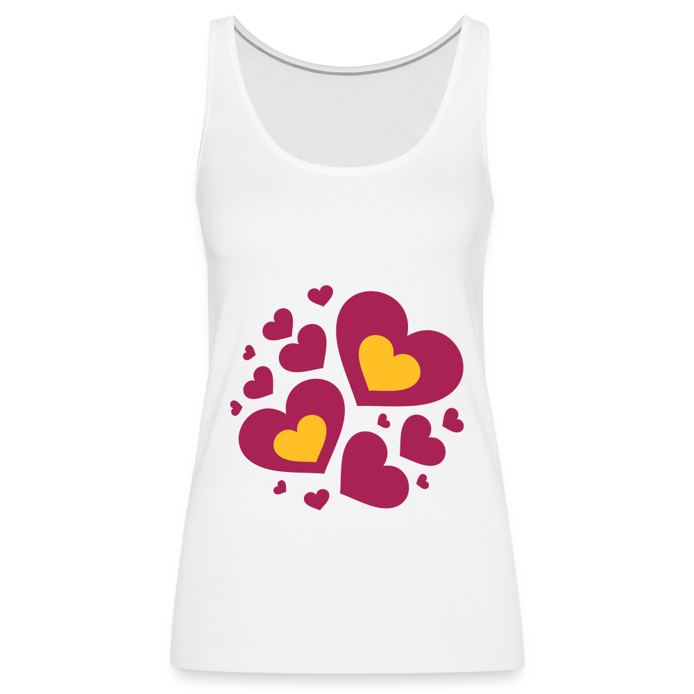 Vrouwen Premium tank top - wit